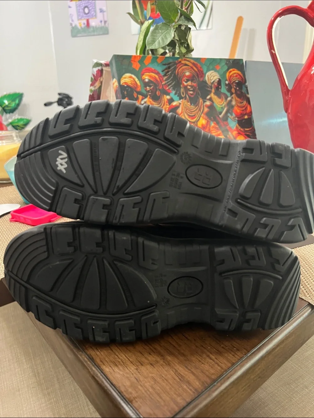 Men's Black Chukka Work Boots with Elastic Sides